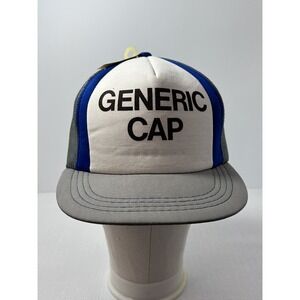 Vintage Generic Cap Meshback Snapback Adjustable Trucker YoungAn Hat W/ Tags